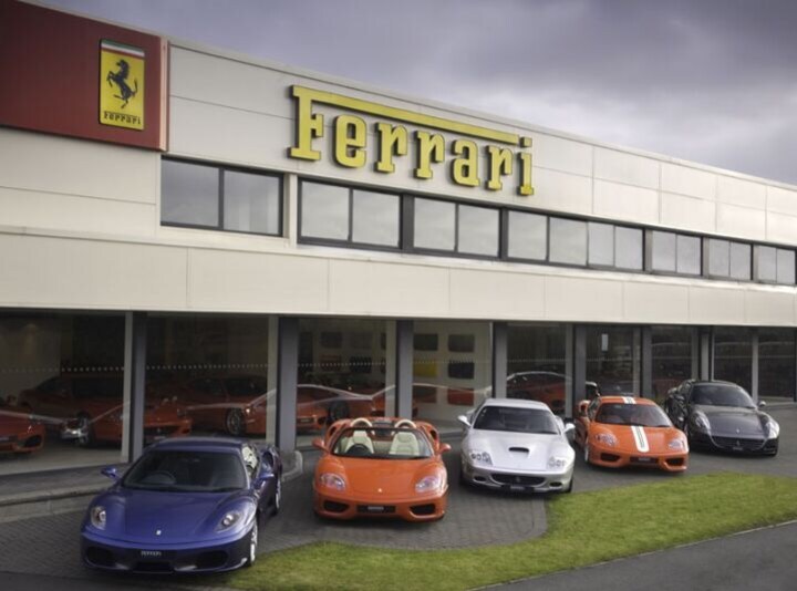 Ferrari showroom