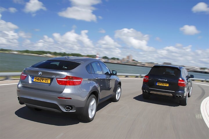 BMW X6-Porsche Cayenne S