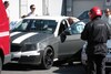 Mika Häkkinen bij Mercedes E 63 AMG
