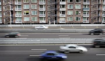 Wonen in Amsterdam naast de A10 | Foto: ANP