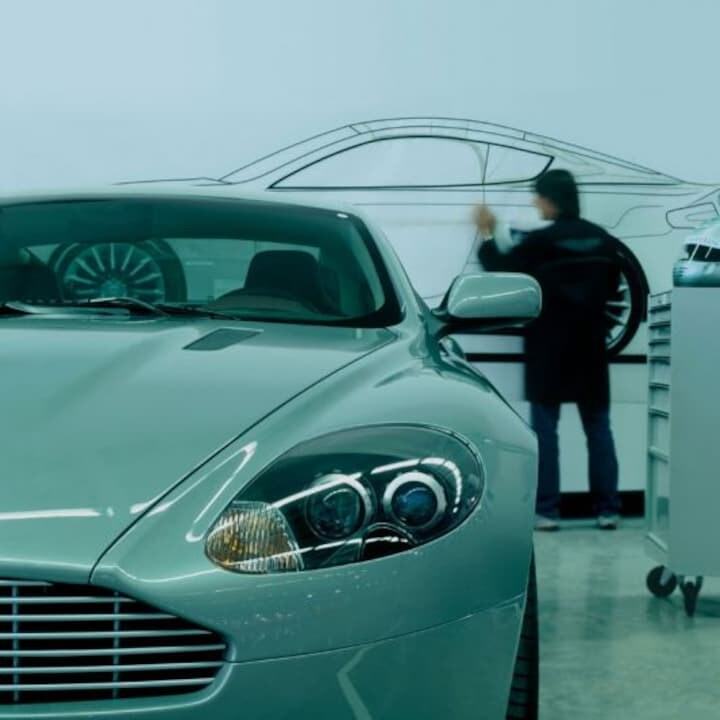 Aston Martin ontwerpstudio Gaydon