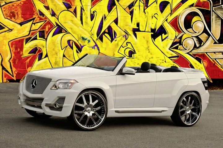 Mercedes-Benz GLK Sema show
