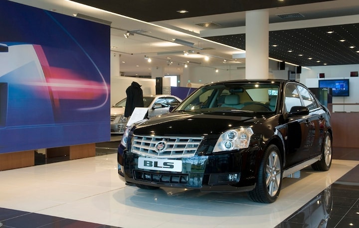 Kroymans Cadillac-showroom