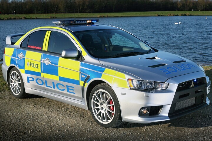 Mitsubishi Lancer Evolution Police