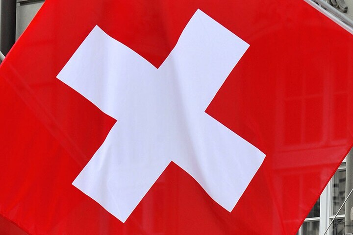Zwisterse vlag | Foto: ANP/AFP