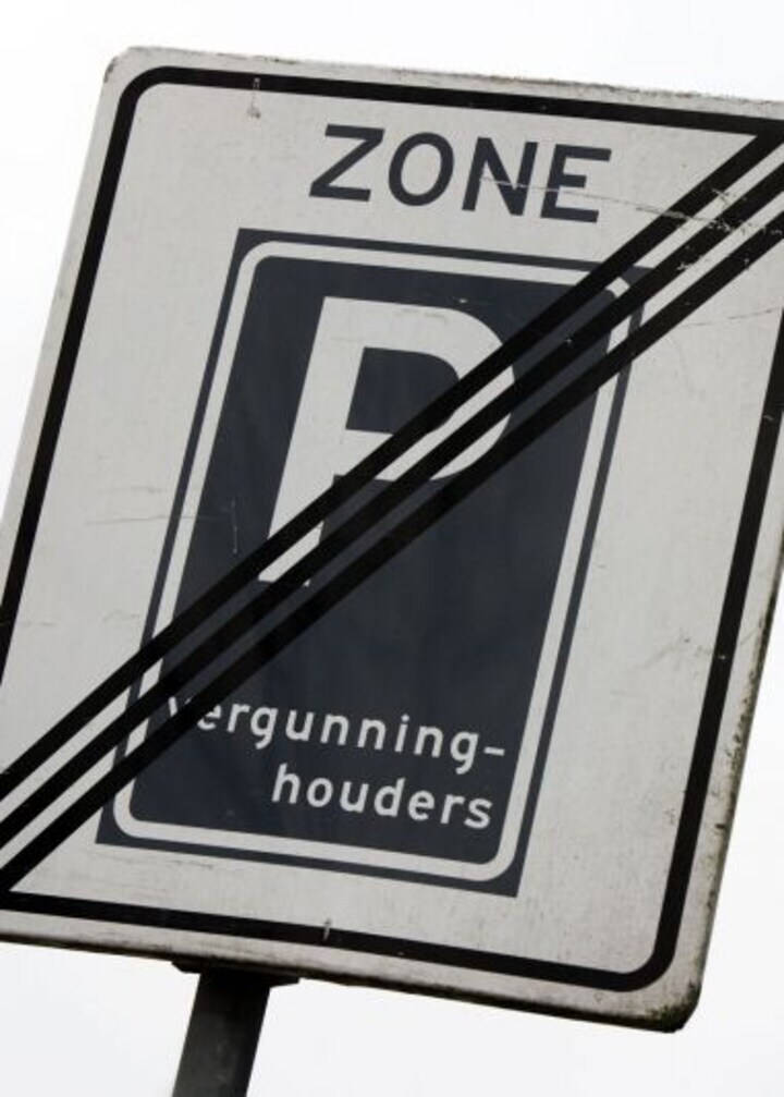 Einde parkeren vergunninghouders | Foto: ANP