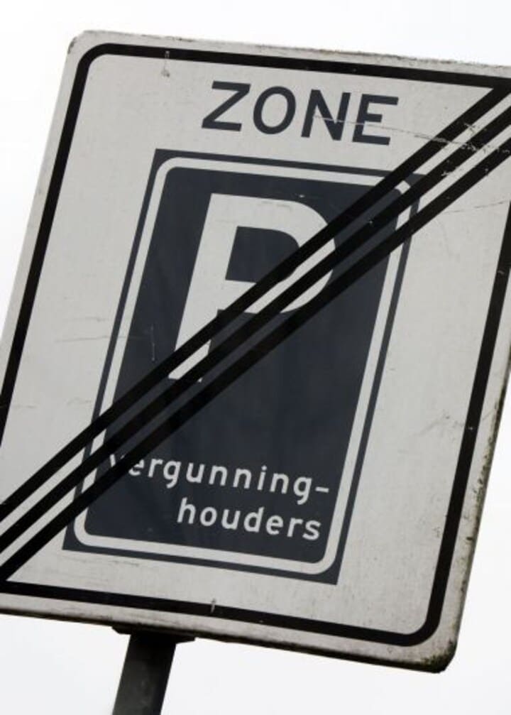 Einde parkeren vergunninghouders | Foto: ANP