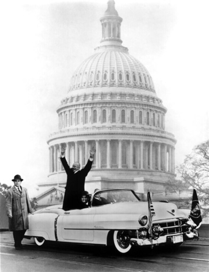 Cadillac Eldorado with President Eisenhower (1953)