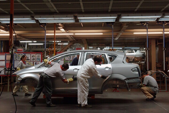 Seat-productie in Martorell