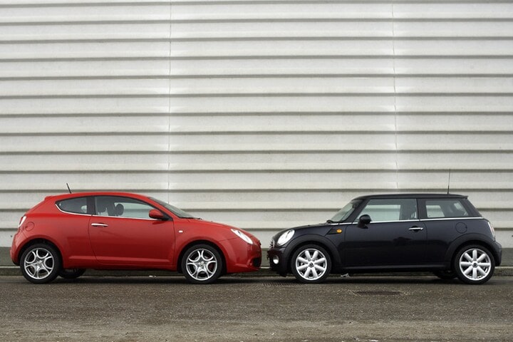 Alfa Romeo Mito vs Mini