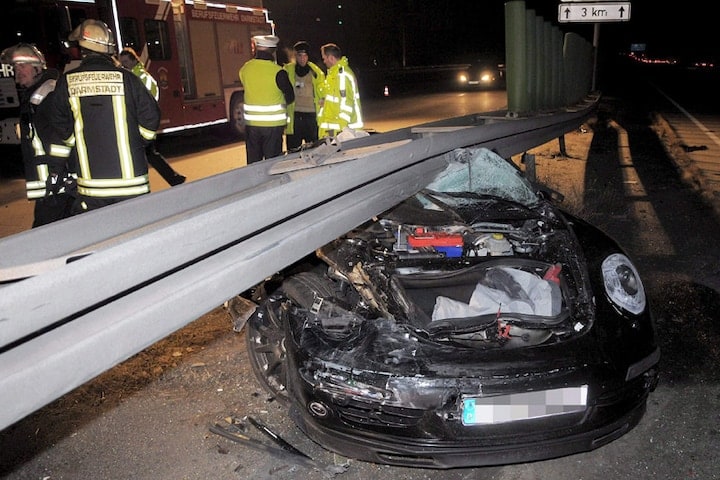 Porsche-testrijder verongelukt | Foto: ANP/EPA