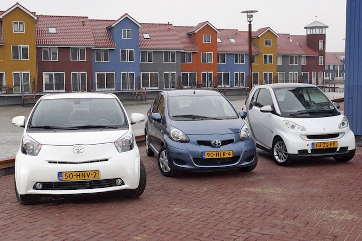 Toyota IQ- Toyota Aygo - Smart Fortwo