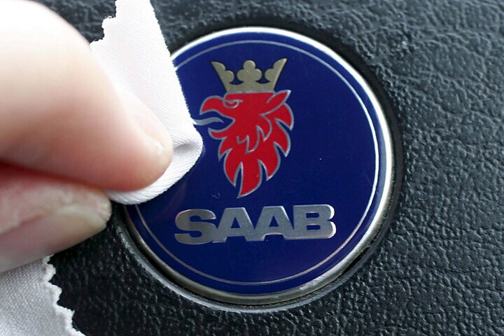 Saab-logo | Foto: ANP/EPA