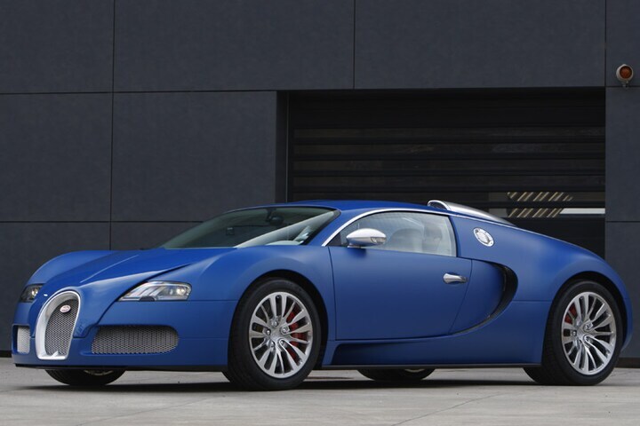 Bugatti Veyron Bleu Centennaire