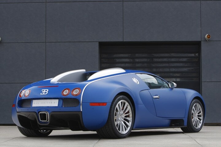 Bugatti Veyron Bleu Centenaire
