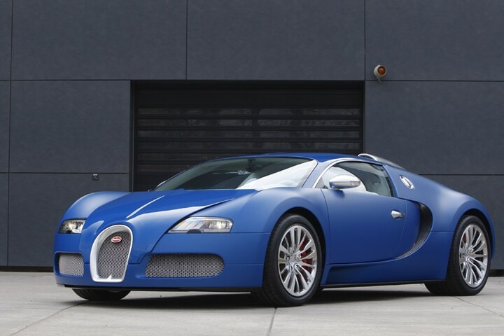 Bugatti Veyron Bleu Centenaire