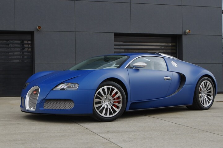 Bugatti Veyron Bleu Centenaire