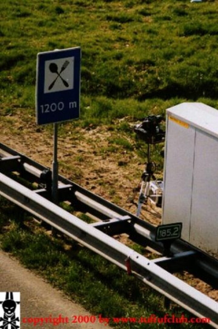 Ongeluk door flitser