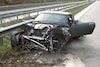 Wiesmann GT crasht op Autobahn