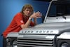 Frank bij Land Rover