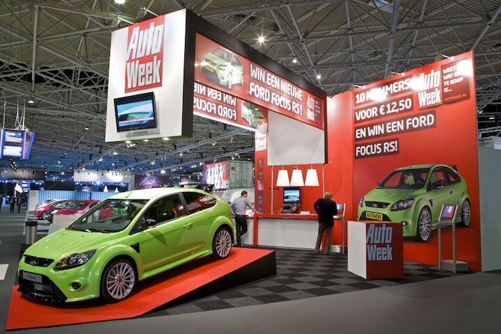Ford Focus RS op AutoWeek-stand AutoRAI 2009