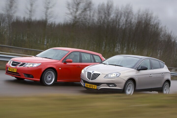 Lancia Delta 1.9 MultiJet  Saab 9-3 Sport Estate 