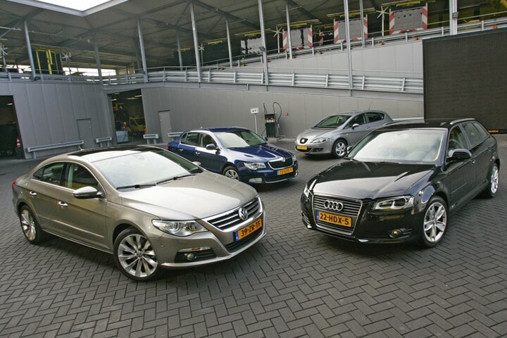 Vier keer 1.8 T(F)SI