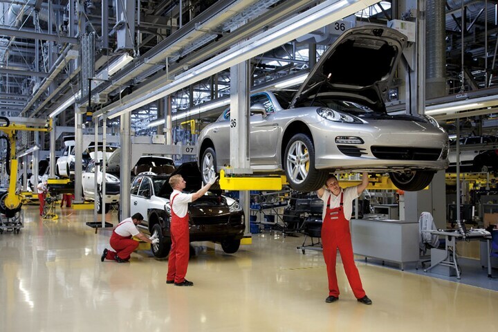 Porsche Panamera productie in Leipzig