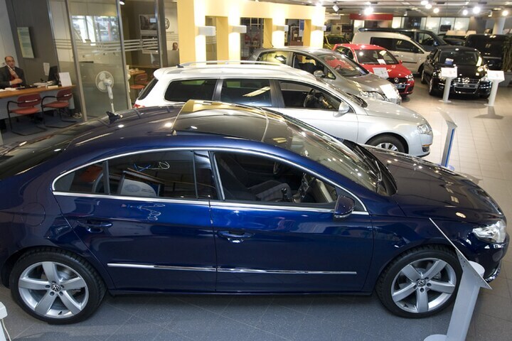Volkswagen-dealer in Haarlem | Foto: ANP