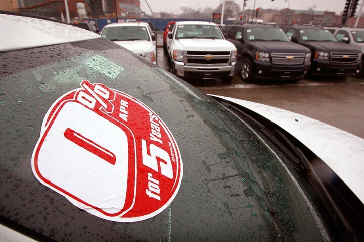 Chevrolet-dealer in Park Ridge | Foto: ANP/AFP