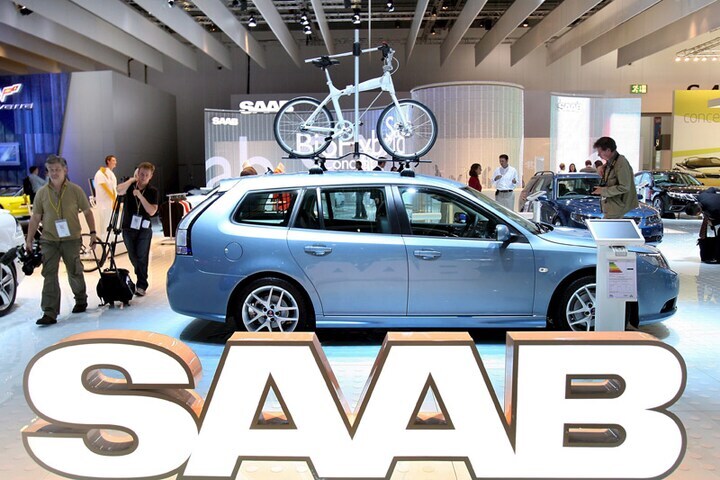 Saab 9-3X op de autoshow in Londen | Foto: ANP/EPA