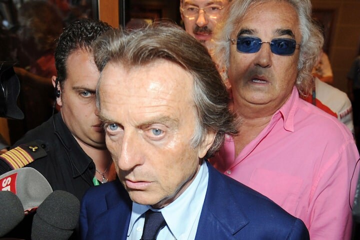 Luca de Montezemolo en Flavio Briatore | Foto: ANP