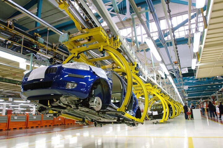 Fiat Grande Punto-productie in Mirafiori