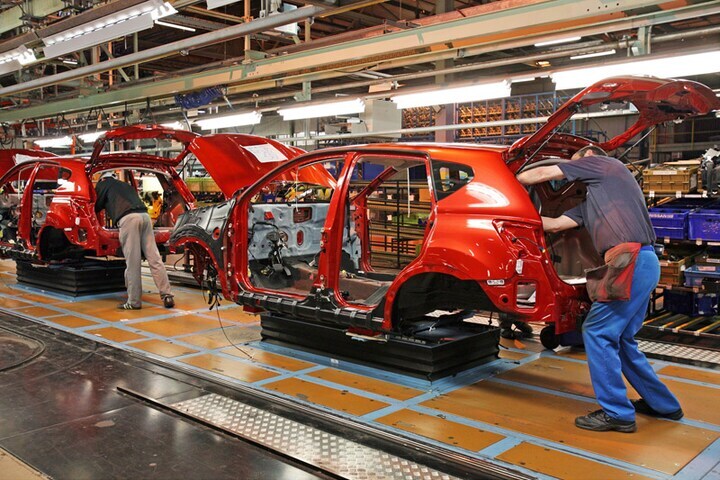 Nissan Qashqai productie in Sunderland