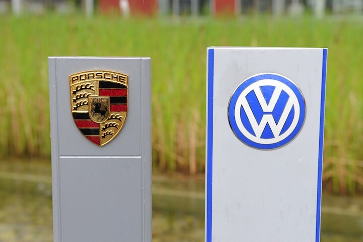 Volkswagen en Porsche (foto: ANP)