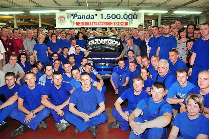 Fiat produceert 1,5 miljoen Panda's