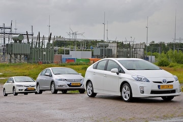 Toyota Prius-Honda Insight-Honda Civic Hybrid