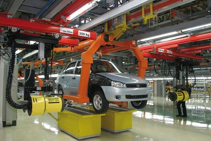 Lada Kalina-productie