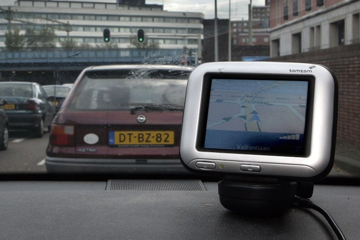 Rijden met naviagtiesysteem | Foto: ANP/AFP