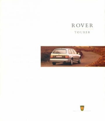 Brochures Rover Tourer - Folders