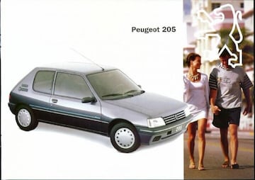 Brochure Peugeot 205