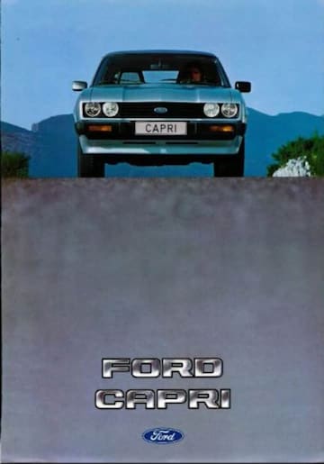 Brochure Ford Capri