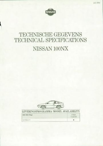 Brochures Nissan - Folders