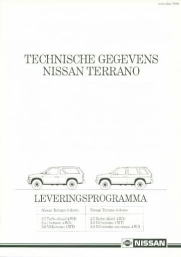 Brochures Nissan - Folders