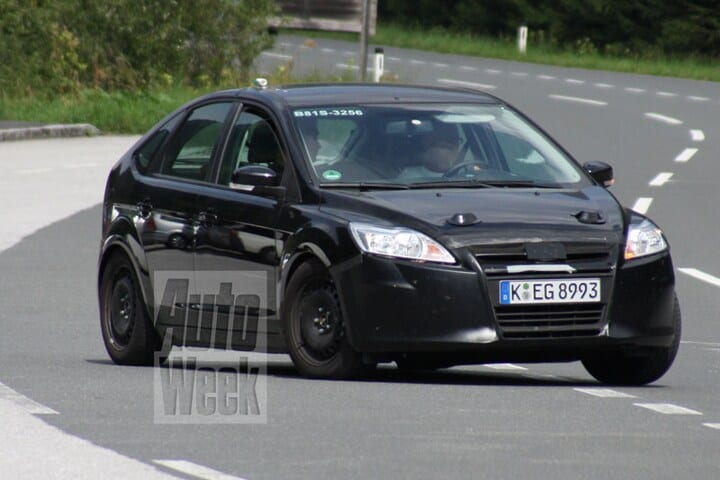 Ford Focus III mule