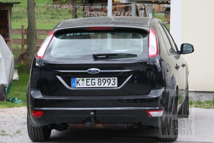 Ford Focus III mule