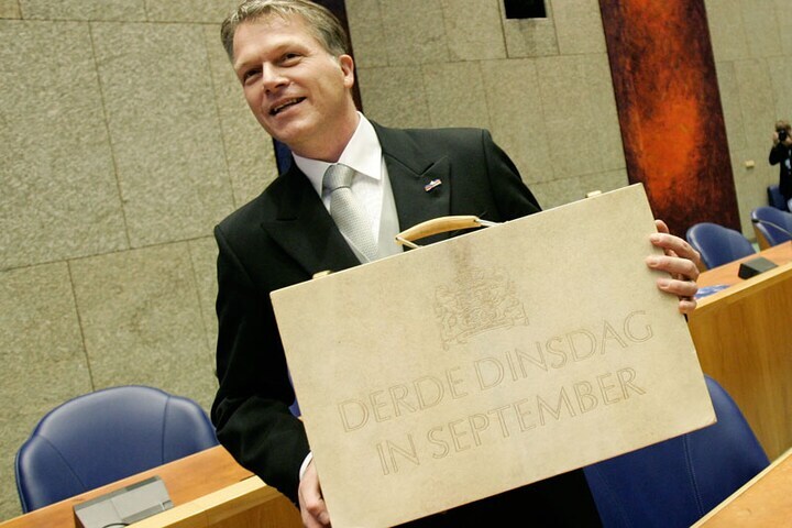 Wouter Bos op koninginnedag | Foto: ANP