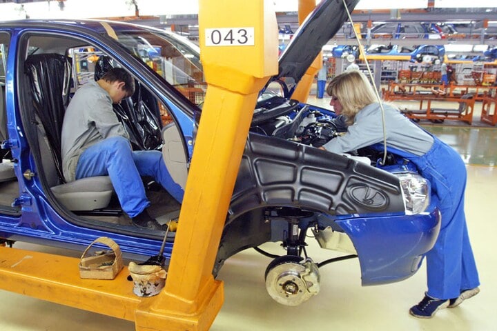 Lada-productie in Togliatti | Foto: ANP