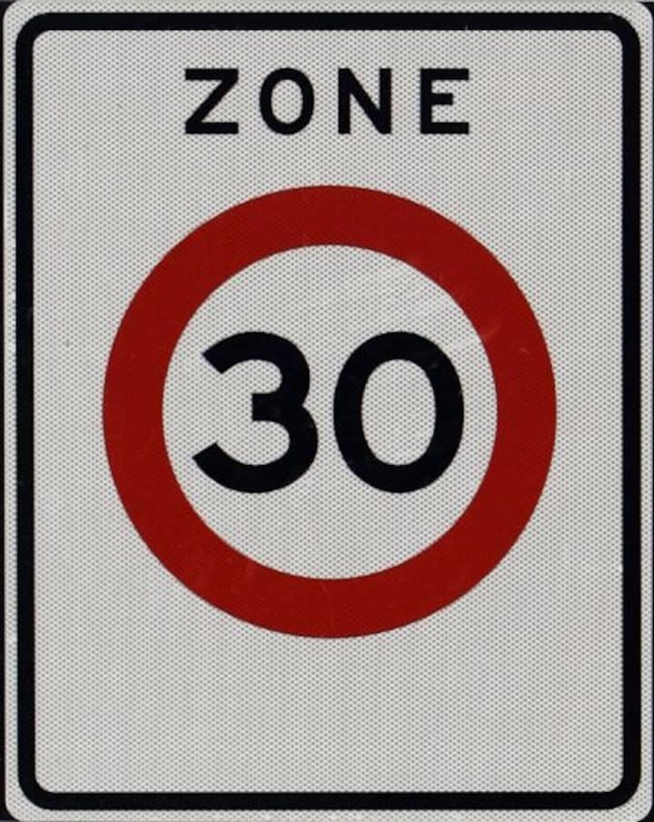 30 km/u zone | Foto: ANP
