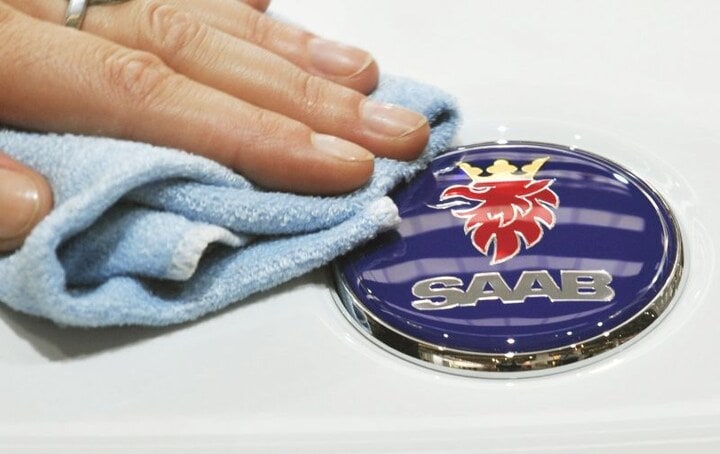 Saab op de IAA in Frankfurt | Foto: ANP/AFP